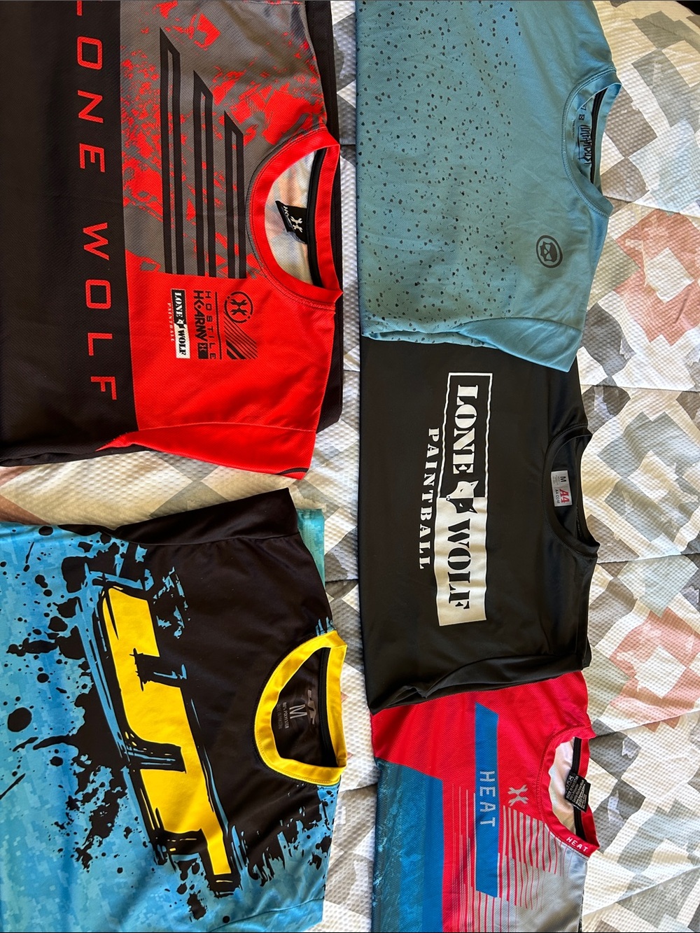 HK Army / Lone Wolf / JT / Infamous Paintball Tee with White Logo